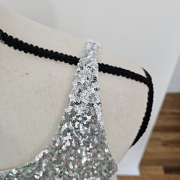 Silver Glitter Top - Picture 3 of 4